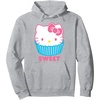 image:imageHello Kitty Sweet Cupcake Pullover HoodieHeather Grey