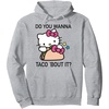 image:imageHello Kitty Taco Bout It Hoodie Pullover HoodieHeather Grey