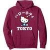 image:imageHello Kitty Tokyo Logo Hoodie Pullover HoodieBurgundy