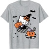 image:imageHello Kitty Trick or Treat Halloween Tee Shirt TShirtHeather Grey
