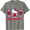 image:imageHello Kitty Valentine Hearts Shirt TShirtOlive Heather