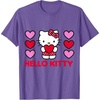 image:imageHello Kitty Valentine Hearts Shirt TShirtPurple Heather