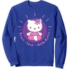image:imageHello Kitty Yoga Peace Love Lotus Meditation SweatshirtRoyal Blue