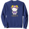 image:imageHello Kitty Zodiac Aries SweatshirtNavy Blue