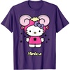 image:imageHello Kitty Zodiac Aries Tee Shirt TShirtPurple