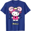 image:imageHello Kitty Zodiac Aries Tee Shirt TShirtRoyal Blue