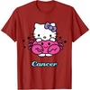 image:imageHello Kitty Zodiac Cancer Tee Shirt TShirtCranberry Red