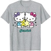 image:imageHello Kitty Zodiac Gemini Tee Shirt TShirtHeather Grey
