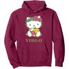 image:imageHello Kitty Zodiac Virgo Pullover HoodieBurgundy