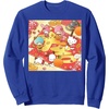 image:imageHello Kitty amp Friends Lunar New Year Calligraphy SweatshirtRoyal Blue