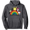 image:imageHello Kitty and Friends Kind People Pullover HoodieDark Heather Grey