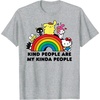 image:imageHello Kitty and Friends Kind People are My Kinda People TShirtHeather Grey