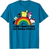 image:imageHello Kitty and Friends Kind People are My Kinda People TShirtSapphire Blue