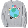 image:imageHello Kitty and Friends Sanrio Earth SweatshirtHeather Grey