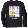 image:imageHello Kitty and Friends Square Icons Long Sleeve TShirtBlack