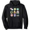 image:imageHello Kitty and Friends Supercute Stickers Pullover HoodieBlack