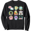 image:imageHello Kitty and Friends Supercute Stickers SweatshirtBlack