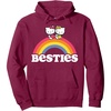 image:imageHello Kitty and Mimmy Besties Hoodie Pullover HoodieBurgundy