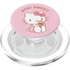 image:imageHello Kitty with Ice Cream Pink Stay Sweet PopSockets Adhesive PopGripMagnetic PopGrip
