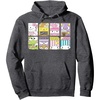 image:imageHello Sanrio Foodie Posters Hoodie Pullover HoodieDark Heather Grey