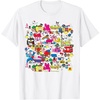 image:imageHello Sanrio Hello Kitty City Scene Tee Shirt TShirtWhite