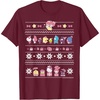 image:imageHello Sanrio Ugle Christmas Sweater Tee Shirt TShirtBurgundy