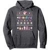 image:imageHello Sanrio Ugly Christmas Sweater Hoodie Pullover HoodieDark Heather Grey