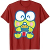 image:imageKeroppi Hamburger Red White and Burger TShirt SmallCranberry Red