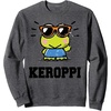 image:imageKeroppi Summer Sunglasses Cute Kawaii Frog SweatshirtDark Heather Grey