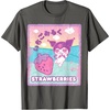 image:imageKuromi Strawberry Milk TShirtAsphalt Grey