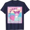 image:imageKuromi Strawberry Milk TShirtNavy Blue