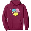 image:imageLittle Twin Stars Galaxy Dreams Hoodie Pullover HoodieBurgundy