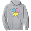 image:imageLittle Twin Stars Galaxy Dreams Hoodie Pullover HoodieHeather Grey
