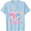image:imageLittle Twin Stars Retro Logo Valentine Tee TShirtBaby Blue