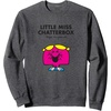 image:imageMr Men Little Miss Chatterbox SweatshirtDark Heather Grey