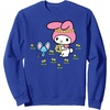 image:imageMy Melody Flower Crown SweatshirtRoyal Blue