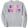 image:imageMy Melody Stay Sweet SweatshirtHeather Grey