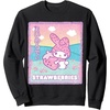 image:imageMy Melody Strawberry Milk SweatshirtBlack