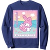 image:imageMy Melody Strawberry Milk SweatshirtNavy Blue