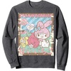 image:imageMy Melody Strawberry Picking Strawberries Farm SweatshirtDark Heather Grey