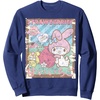 image:imageMy Melody Strawberry Picking Strawberries Farm SweatshirtNavy Blue