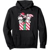 image:imageMy Melody and Kuromi Christmas Gift Hoodie Pullover HoodieBlack