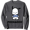 image:imagePochacco Character Front and Back SweatshirtDark Heather Grey