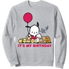 image:imagePochacco Its my Birthday SweatshirtHeather Grey