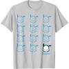 image:imagePochacco Real TShirtSilver Grey