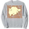 image:imagePompompurin Happy Thoughts Nap Time SweatshirtHeather Grey