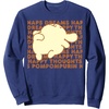 image:imagePompompurin Happy Thoughts Nap Time SweatshirtNavy Blue