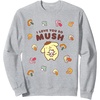image:imagePompompurin I Love You So Mush Fall Mushroom SweatshirtHeather Grey