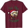 image:imageRage Tis The Season Tee Shirt TShirtBurgundy