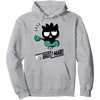 image:imageSANRIO Badtzmaru Skateboard Pullover Hoodie  Mens Adult Grey Small Classic Fit Long Sleeve Cartoon Graphic Streetwear Casual HoodieHeather Grey